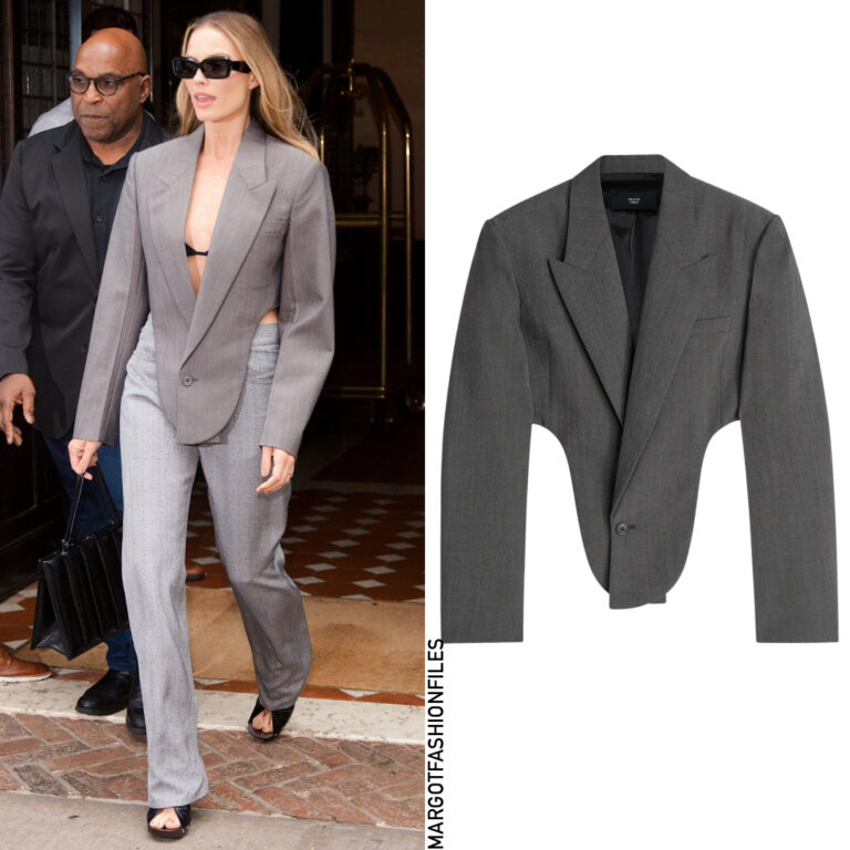 Leaving Her Hotel For TV Appearance