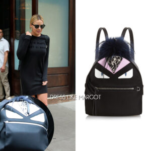 Leaving Her Hotel in New York