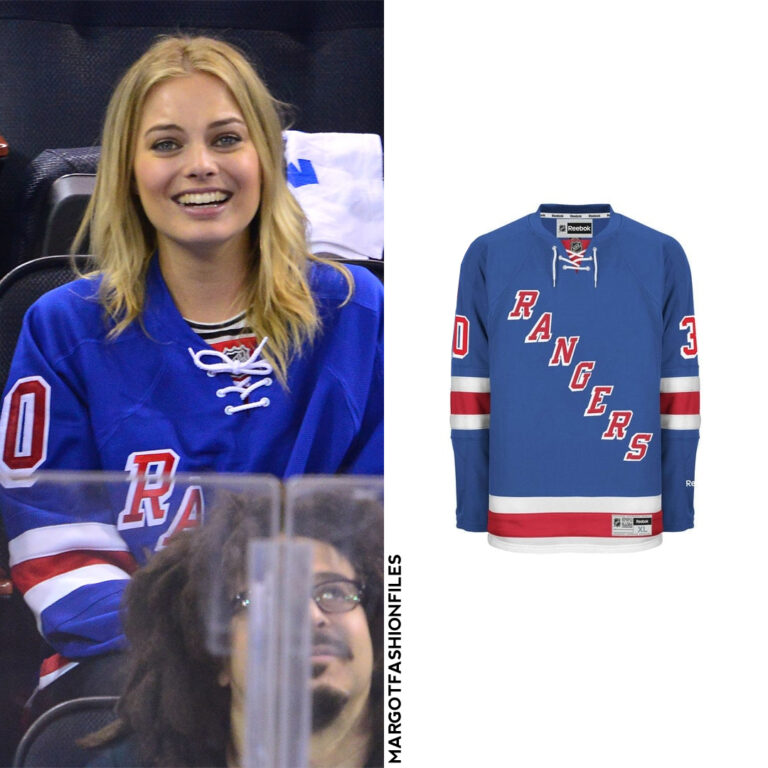 At New York Rangers Hockey Game