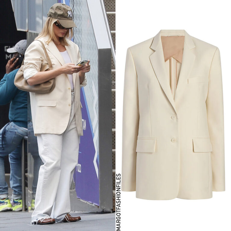 Margot Robbie Spotted in NYC Wearing Another Tomorrow